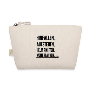 Fahrradtour Fahrrad kaufen Fahrrad Geschenkidee - Bio-Täschchen - Natur - Vorne