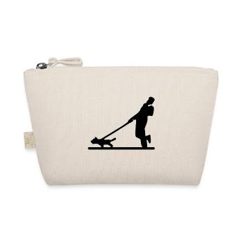 Dog pulls on a leash - Organic Pouch - nature - Front
