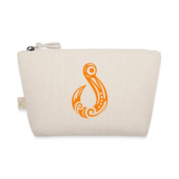 Maori Fishhook Matau Orange - Trousse biologique - nature - Devant