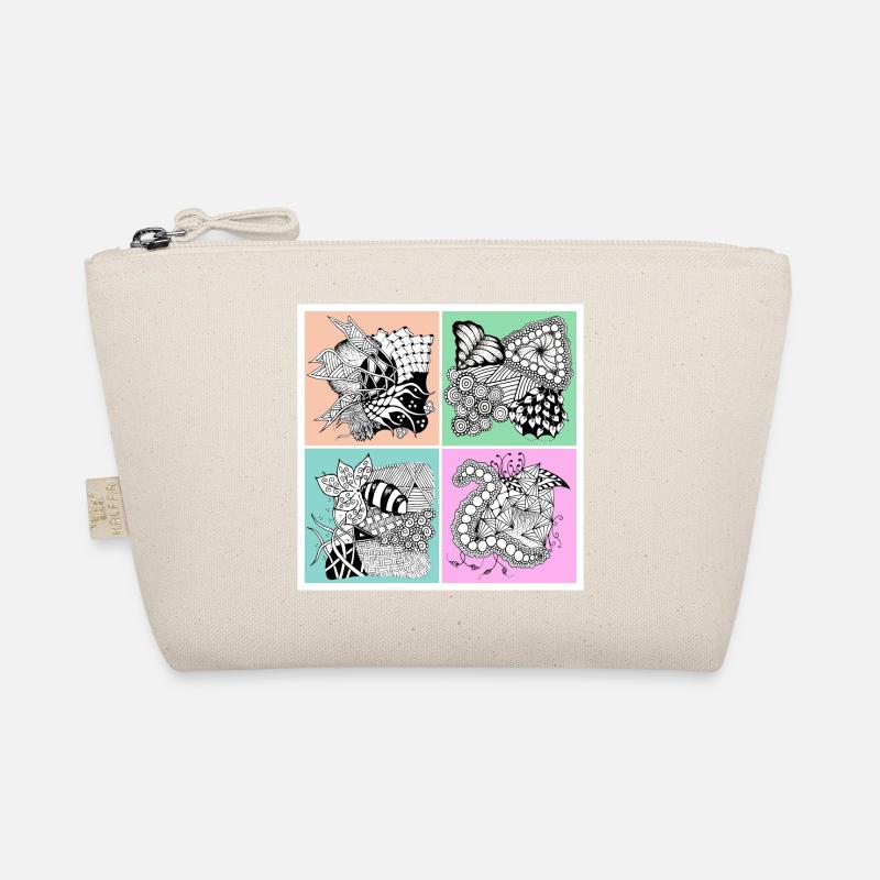 Zentangle-Muster patterncontest Bio-Täschchen
