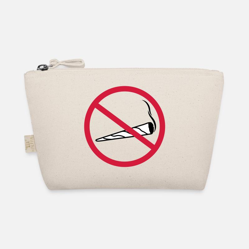 joint verboten schild zone keine clipart logo hanf Bio-Täschchen