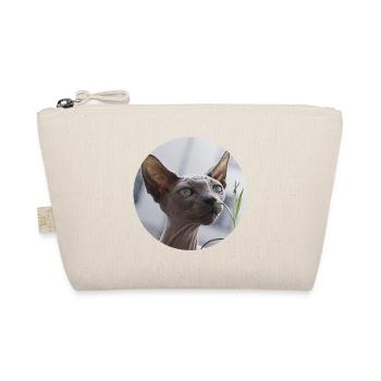 Nude cat don sphynx cat - Organic Pouch - nature - Front