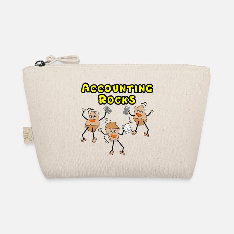 Accounting Rocks - Bio-Täschchen - Natur