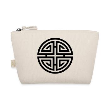 Four blessings, Chinese Good Luck Symbol, Charms - Organic Pouch - nature - Front