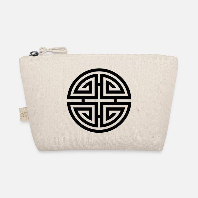 Four blessings, Chinesischer Glücksbringer, Segen Bio-Täschchen