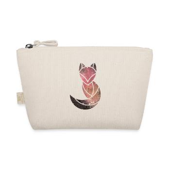 Space FOX | Starry sky | Galaxy - Organic Pouch - nature - Front