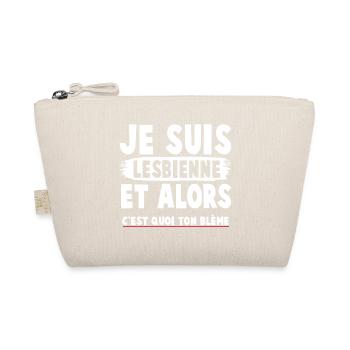 T-shirt féministe humoristique à message engagé - Trousse biologique - nature - Devant
