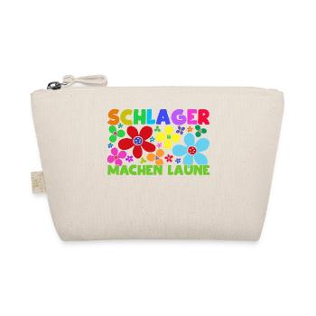 Schlager Schlagerfan Schlagermusik Party Musik - Bio-Täschchen - Natur - Vorne