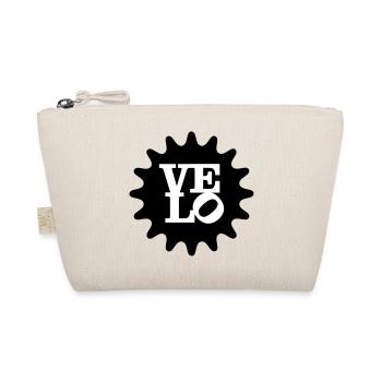 Velo Love Bike Bicycle Cycling - Organic Pouch - nature - Front
