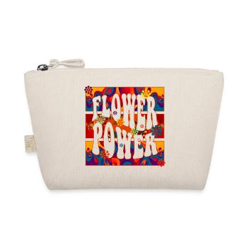 flower power feeling - Bio-Täschchen - Natur - Vorne