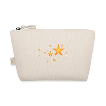 Stars in Orange - Organic Pouch - nature - Front
