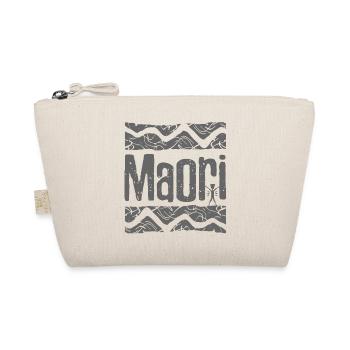 Maozi Tribal Print T-Shirt - Organic Pouch - nature - Front