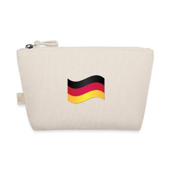German Flag - Organic Pouch - nature - Front