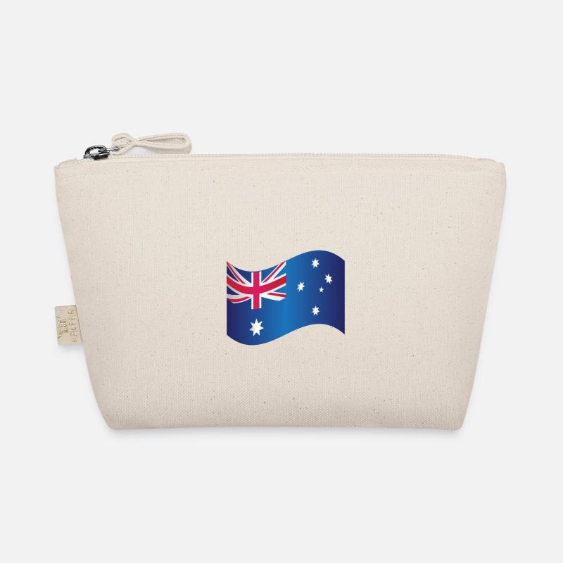 Australian Flag  - Organic Pouch - nature