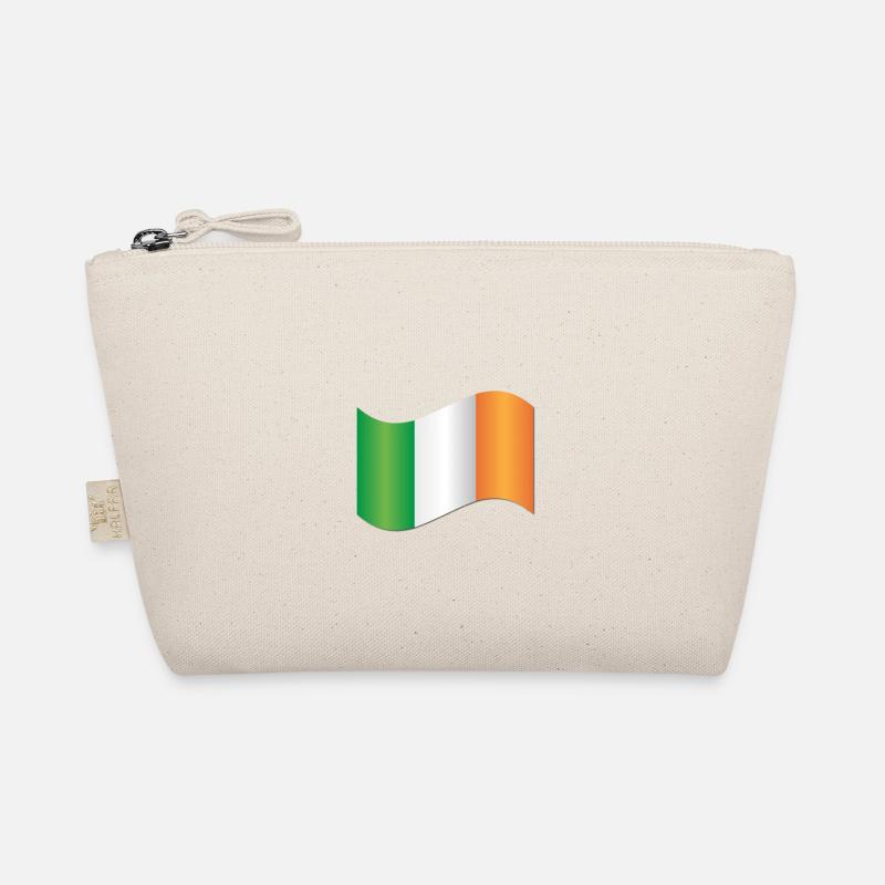Irish Flag - Organic Pouch - nature