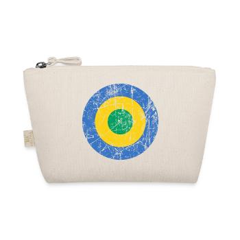 Cocarde d'aviation vintage du Gabon Afrique - Trousse biologique - nature - Devant