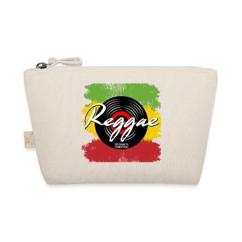 Reggae Record Vibes - Organic Pouch - nature - Front