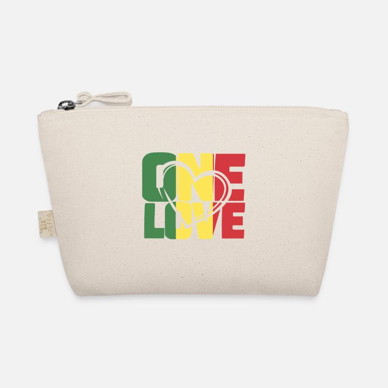 One Love Reggae Palette - Bio-Täschchen - Natur