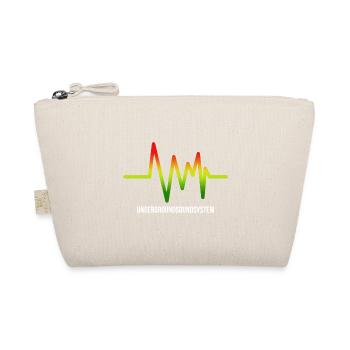 Untergrund Soundsystem Logo - Bio-Täschchen - Natur - Vorne
