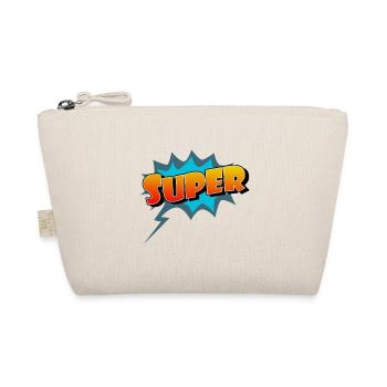 Super Comic Lettering Icon - Organic Pouch - nature - Front