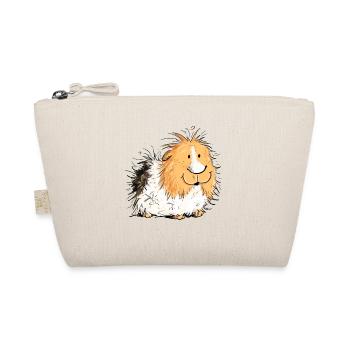 Cuddly guinea pig I little sea comic - Organic Pouch - nature - Front