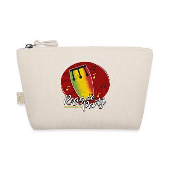 Reggae Party Drum Tee - Bio-Täschchen - Natur - Vorne