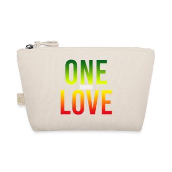 One Love Gradient: Unity in Color - Organic Pouch - nature - Front