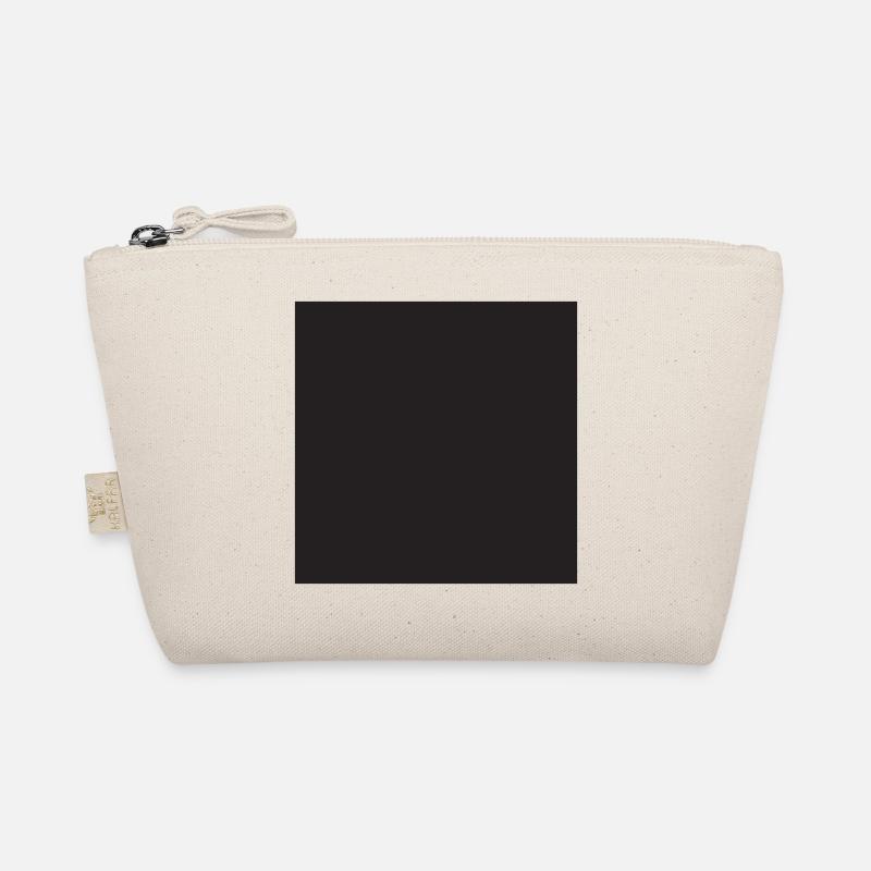 Square monochrome Viereck square Organic Pouch