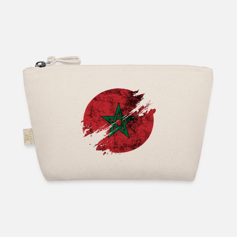 Morocco Circle Blurry Vintage / Gift Organic Pouch