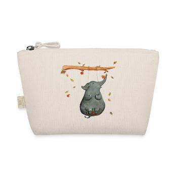 elephant - Organic Pouch - nature - Front