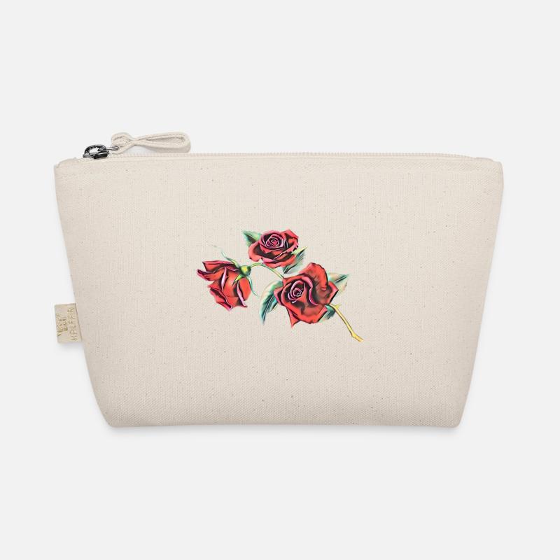 Rose - Bio-Täschchen - Natur
