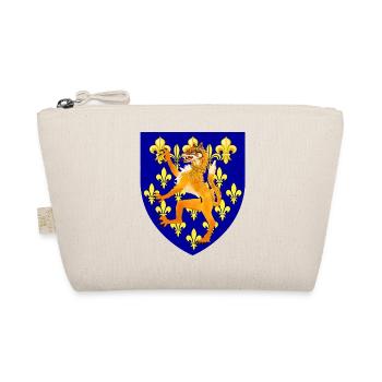 heraldic coat of arms wolf - Organic Pouch - nature - Front