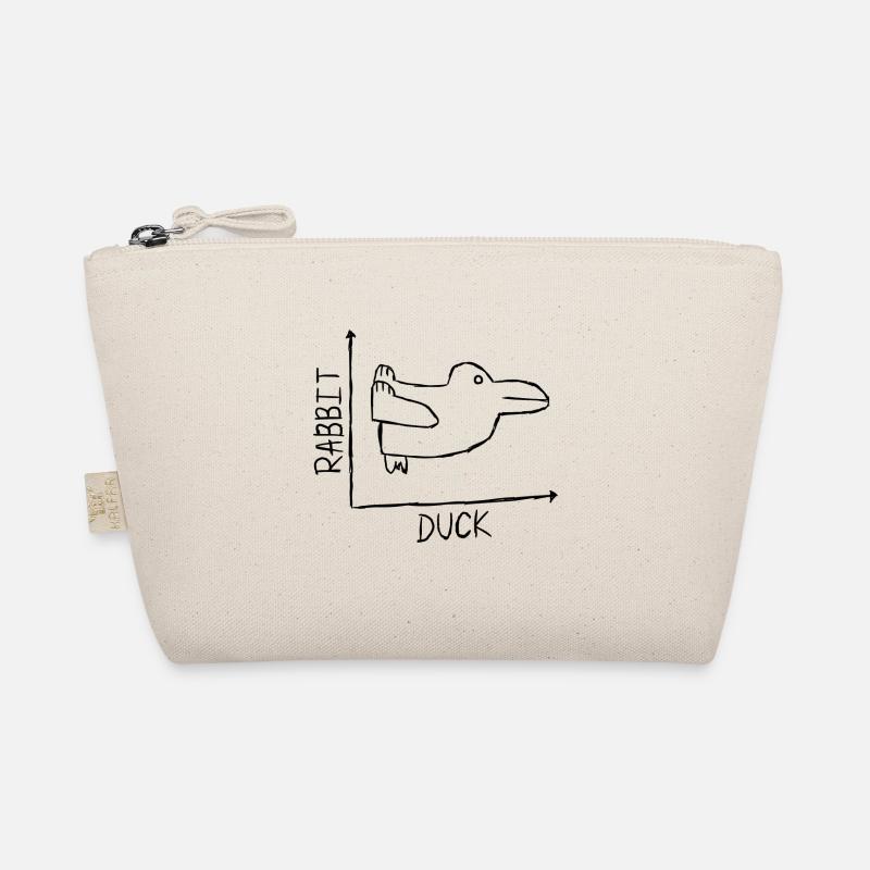 Rabbit Duck - Bio-Täschchen - Natur