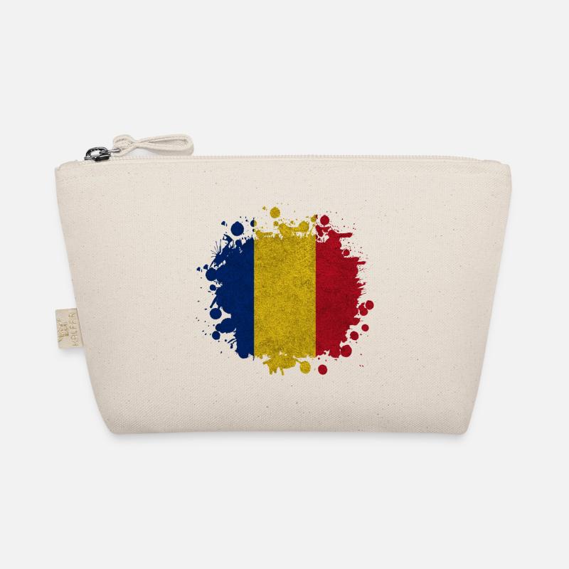 Rumänien Klecks Vintage / Geschenk Bukarest Bio-Täschchen