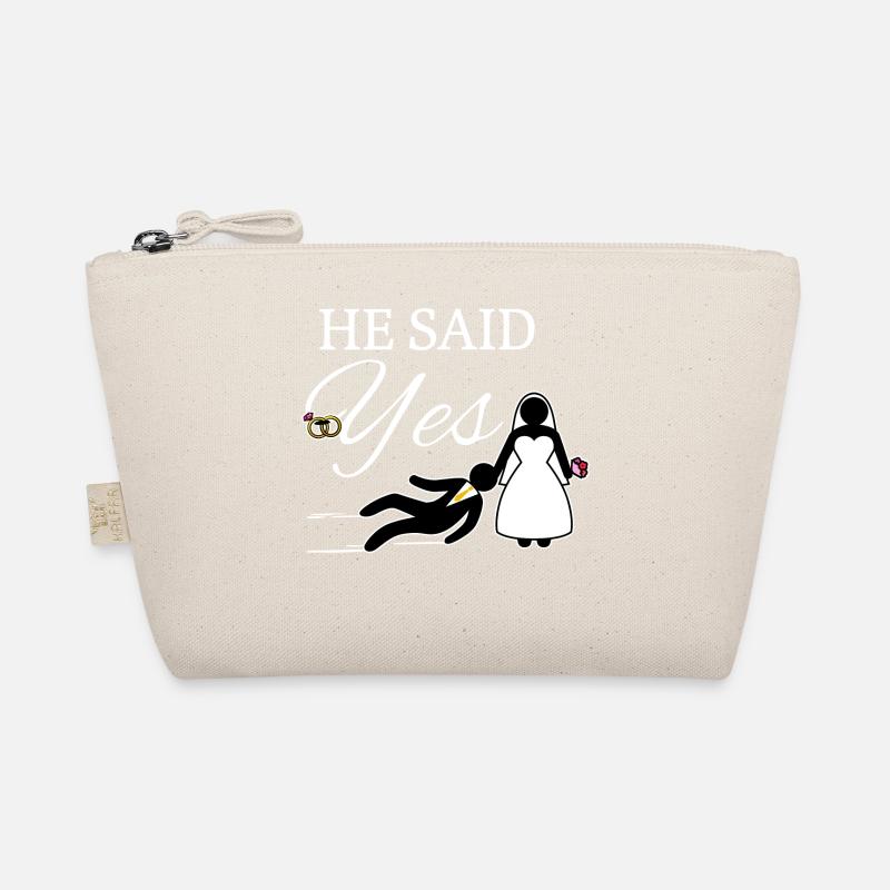 Bachelor bachelorette wedding party Organic Pouch