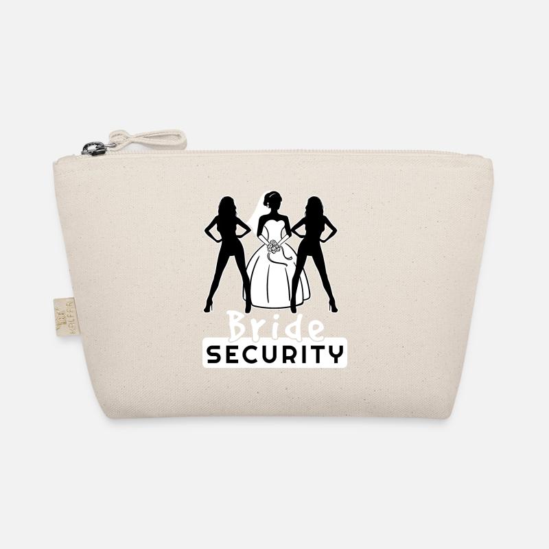 Braut Security Team Partnerlook Junggesellin Fun Bio-Täschchen