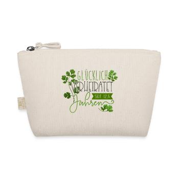 Petersilienhochzeit 3 - Bio-Täschchen - Natur - Vorne