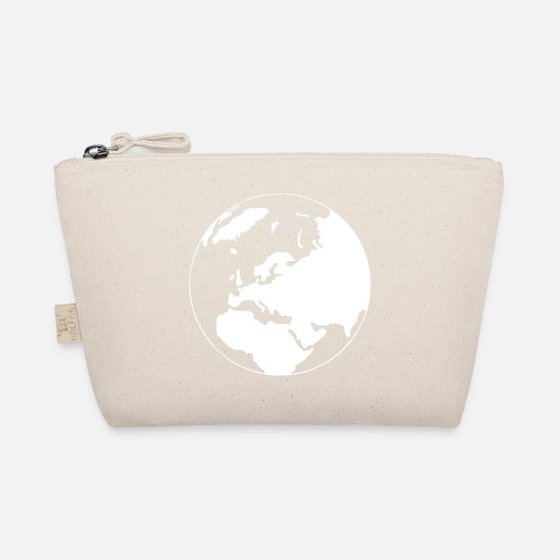 A world map - Organic Pouch - nature