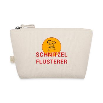 Schnitzel Flüsterer Koch kochen Köchin Geschenk - Bio-Täschchen - Natur - Vorne