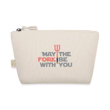 Developer May the Fork Be With You Geschenk idéee - Trousse biologique - nature - Devant