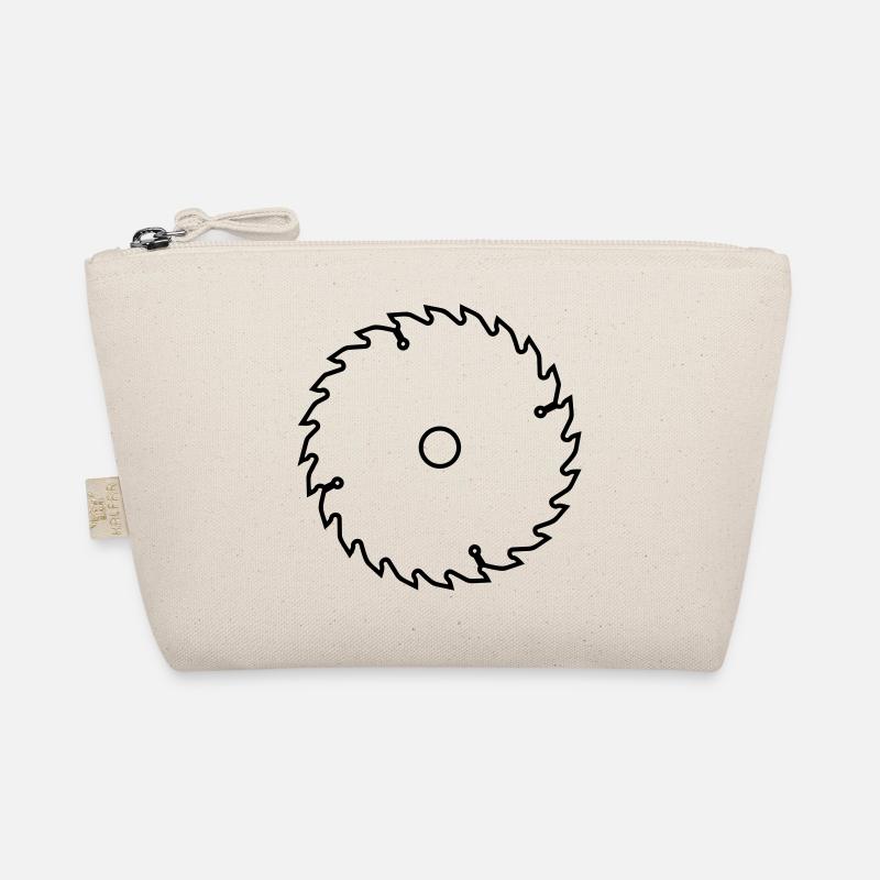 Sägeblatt - hacksaw blade Bio-Täschchen