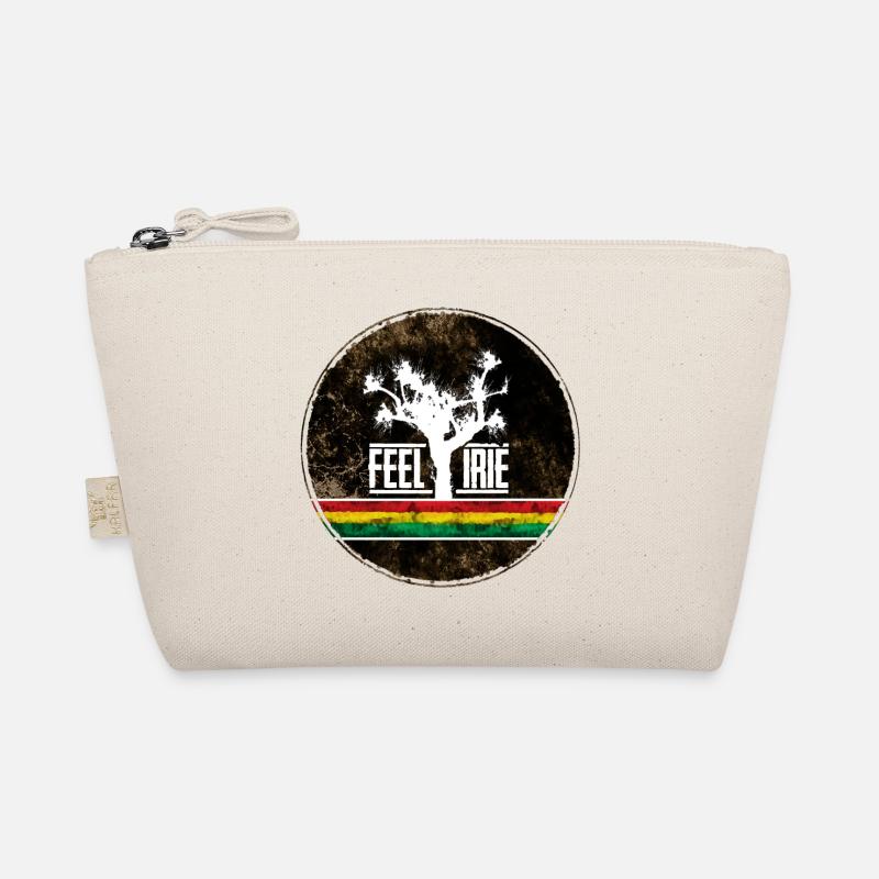 Feel Irie Tree avec des rayures reggae - Trousse biologique - nature