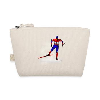 skiing - Organic Pouch - nature - Front