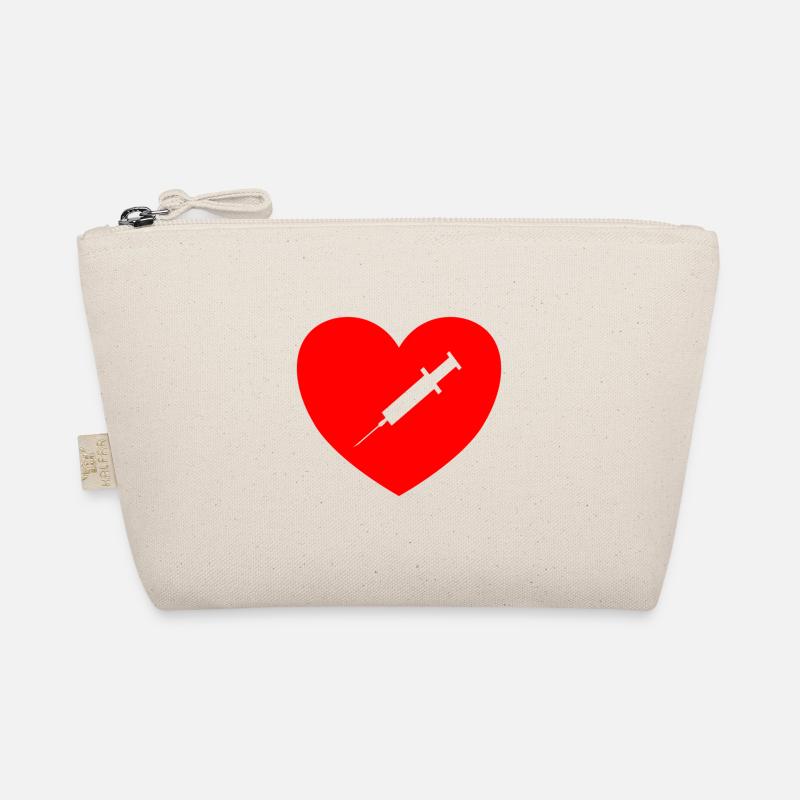 Seringue avec coeur pour p.ex. infirmière Trousse biologique