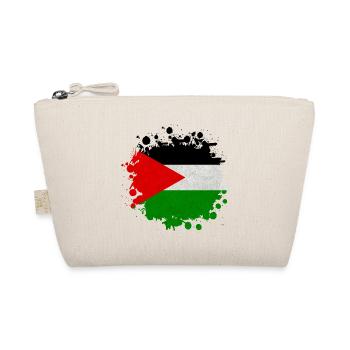 Palestine Blobs / Flag Gift Islamabad - Organic Pouch - nature - Front