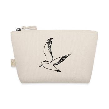 Möwe - Bio-Täschchen - Natur - Vorne
