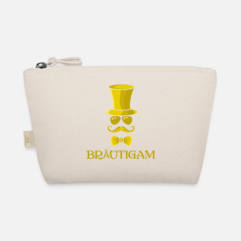 Team Bräutigam Ehemann Junggeselle Party Lustig - Bio-Täschchen - Natur