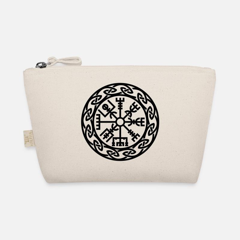 Vegvísir, Iceland, Magic Rune, Protection compass - Trousse biologique - nature