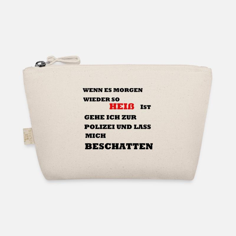 Sommer Hitze - Bio-Täschchen - Natur