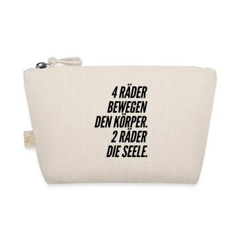 Motorcycle Gifts Driver's License Motorcycle T-Shirts - Organic Pouch - nature - Front